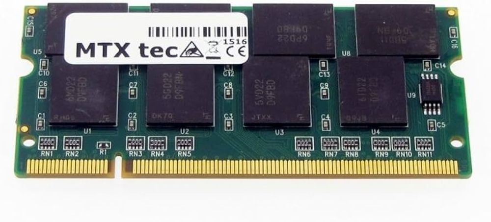Оперативная память IBM Laptop Memory 512MB DDR PC2700 333MHz SODIMM 31P9832