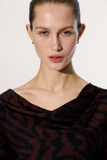 Топ с вырезом-качели — рукава 3/4 - H&M
