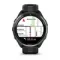 Garmin Forerunner 965 черные, темно-серый DLC титановый безель, с черным ремешком