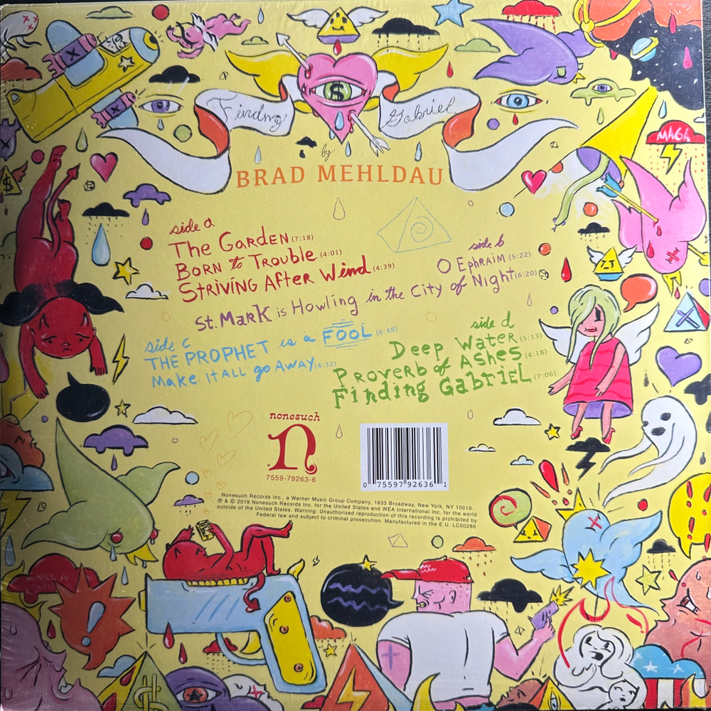 Brad Mehldau ‎– Finding Gabriel 2LP (Европа 2019г.)