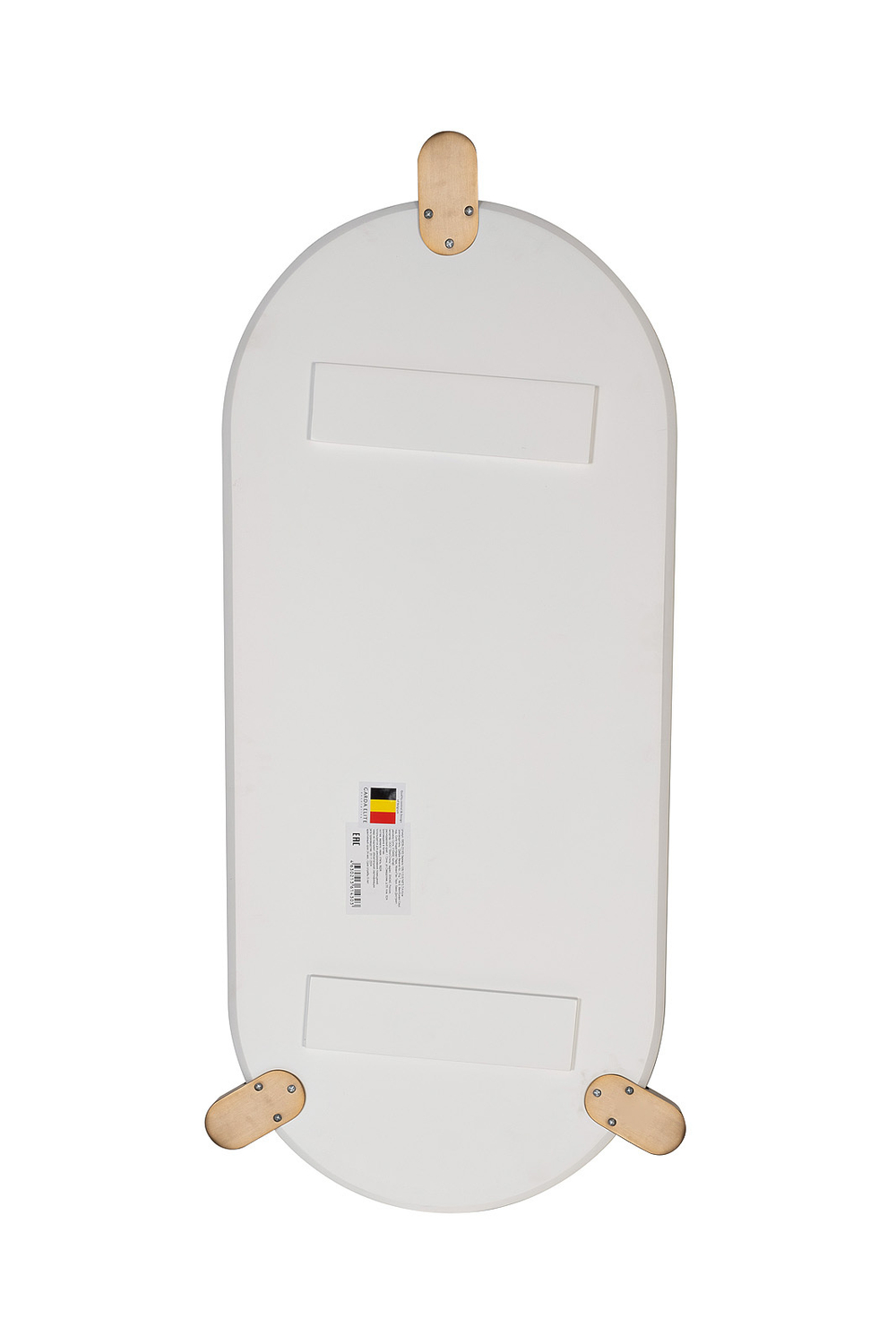 Зеркало овальное минималистичное 108x48x3.7см Garda Decor