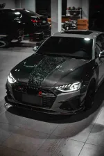 Карбоновый обвес для AUDI S4 AVANT RS4 B9 2019+ Ауди аэродинамический обвес