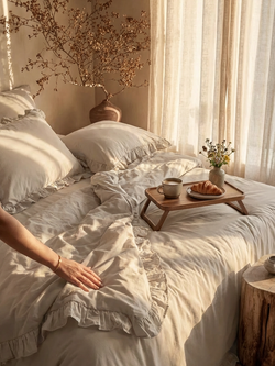 КПБ MAJOLİ Milagros LORİS Евро 200*220-2шт. 240-260, 50*70-2шт. Вар. Хлоп.