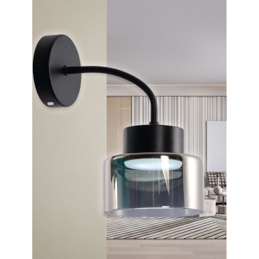 Бра светильник Rivoli Marsha 9193-401 настенный 1хGX53 15 Вт модерн с выключателем | Rivoli
