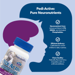 NaturesPlus, Pedi-Active®, ягодное ассорти, 60 жевательных таблеток