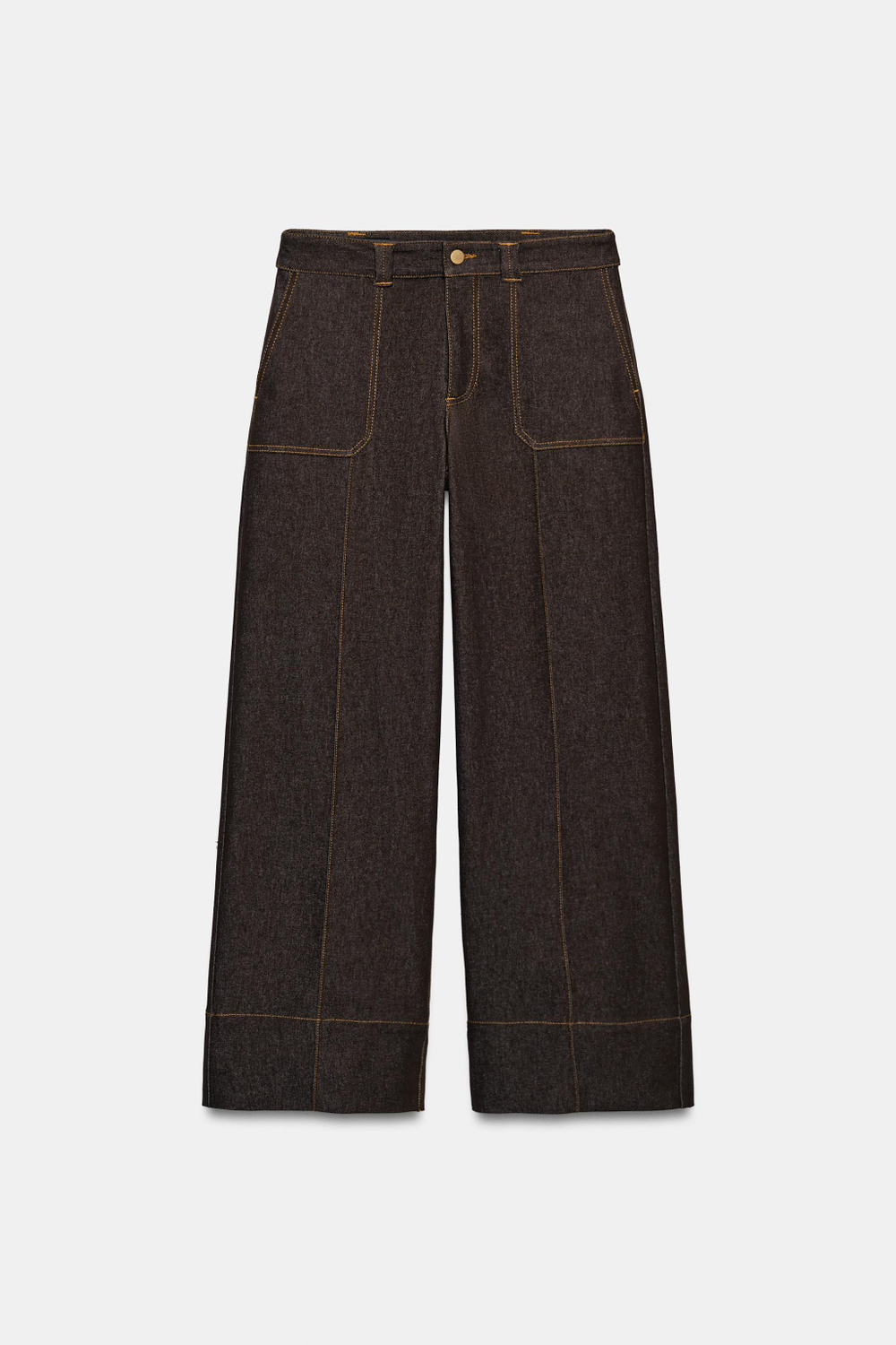 ДЖИНСЫ-КЮЛОТЫ Z1975 СО СРЕДНЕЙ ПОСАДКОЙ — ZARA