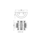Настенный светильник Arte Lamp BLAKE A4087AP-2SG