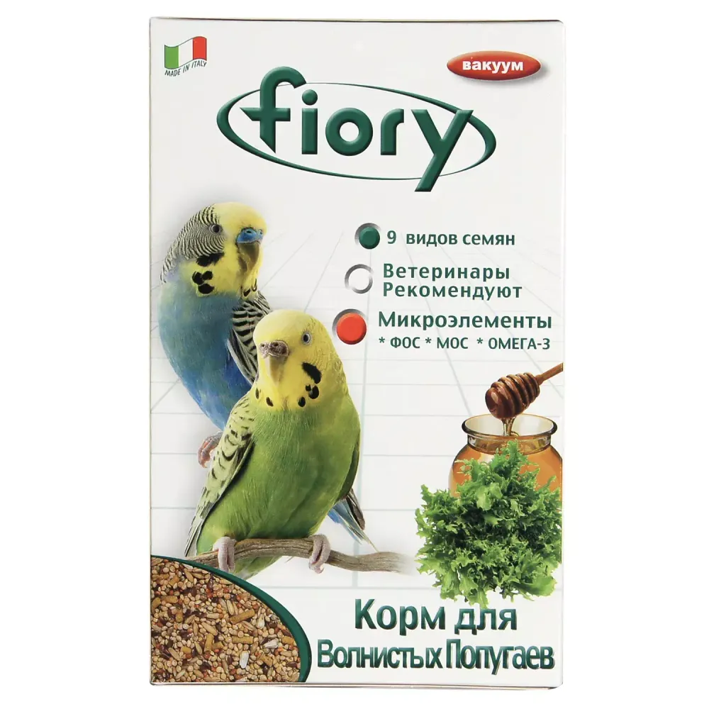 Корм для волнистых попугаев FIORY Pappagallini