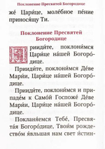 Молитвы и Псалтирь Пресвятой Богородице. Карманный формат Русский шрифт (Благовест)