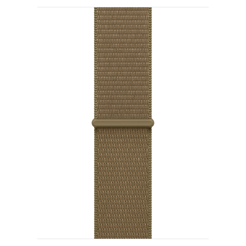Умные часы Apple Watch Series 12 GPS, 42mm, Light Gold Aluminum Case with Olive Sport Loop