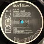 U.D.O. ‎– Animal House (Германия 1987г.)