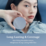 Hince, Second Skin Mesh, матирующий кушон, SPF 40 PA++, оттенок 15 розовый, 12 г (0,42 унции)