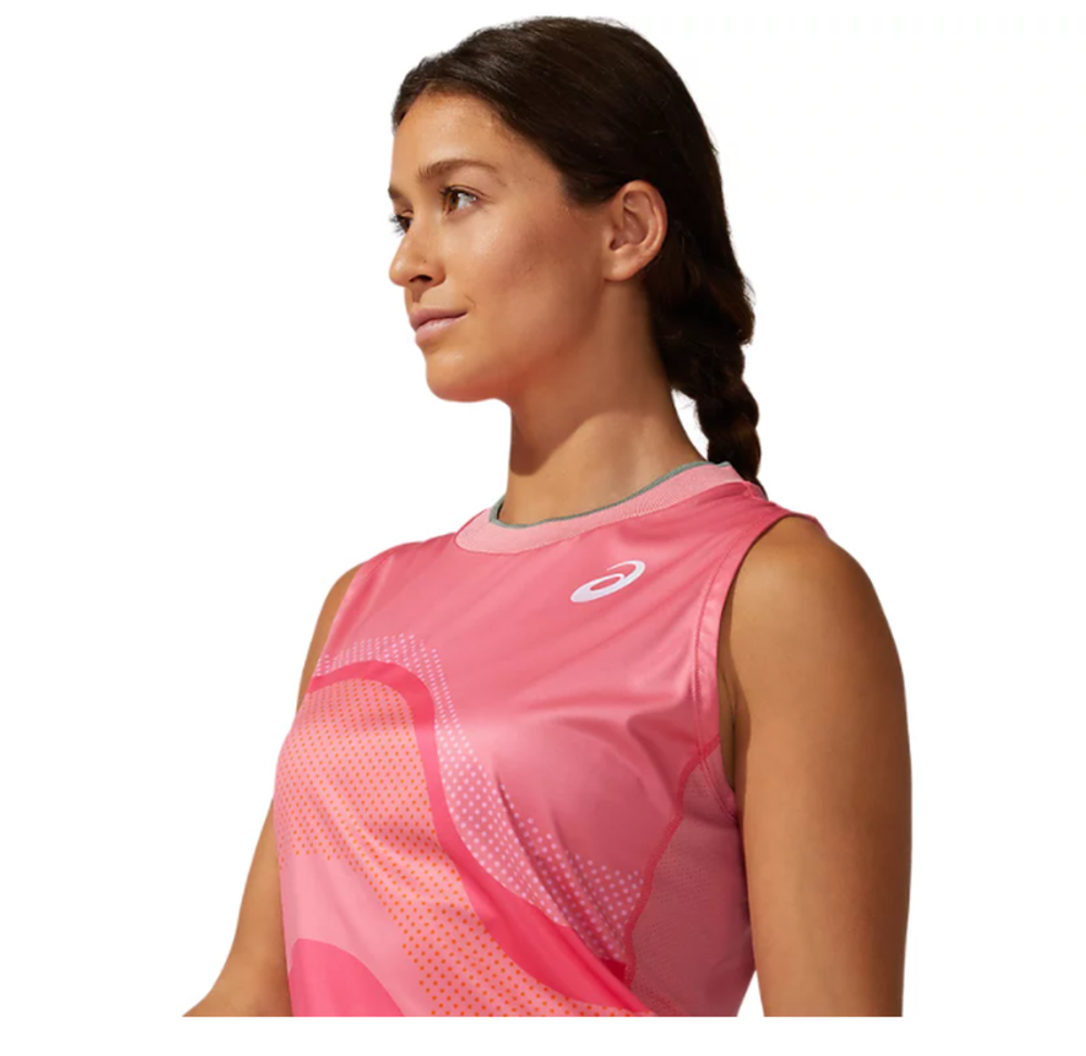 Женский топ теннисный Asics Match W GPX Tank - Розовый