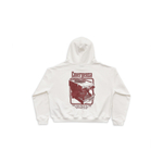 COFFEE CROPPED HOODIE OVERSIZED