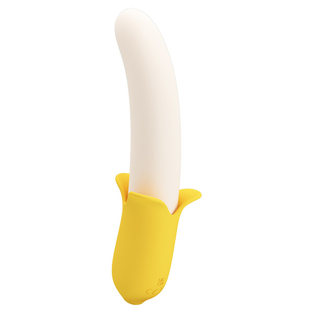 Силиконовый вибратор 19,5см Pretty Love Banana Geek BI-014957