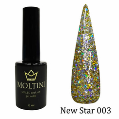 Гель-лак Moltini New Star 003, 12 ml
