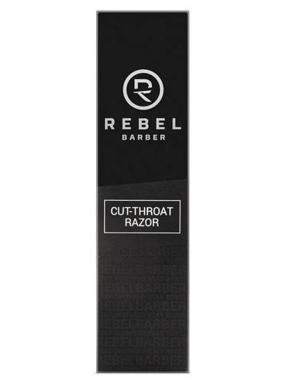 Опасная бритва с защитой и сменным лезвием REBEL BARBER Protector Black