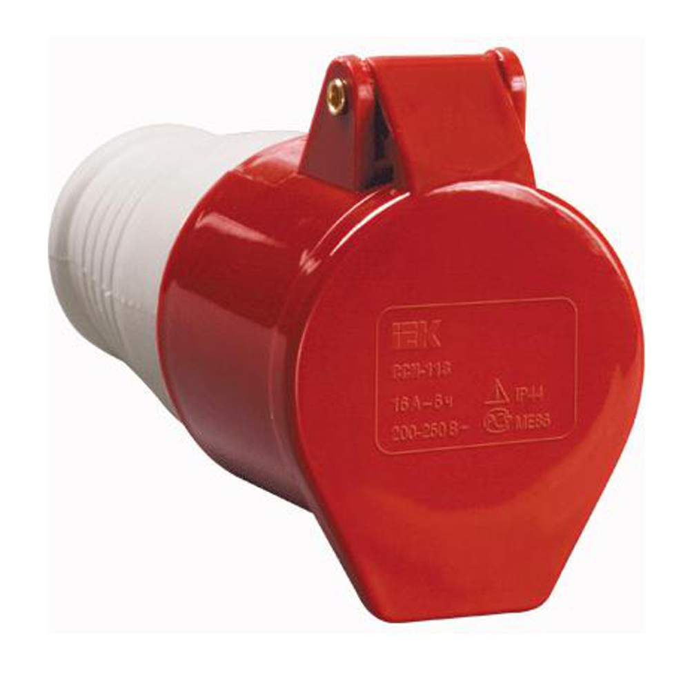 IEK Розетка переносная ССИ-225 32А-6ч/200/346-240/415В 3Р+РЕ+N IP44 MAGNUM