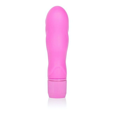 Небольшой силиконовый вибратор First Time Silicone Wave (Цвет: ярко-розовый)