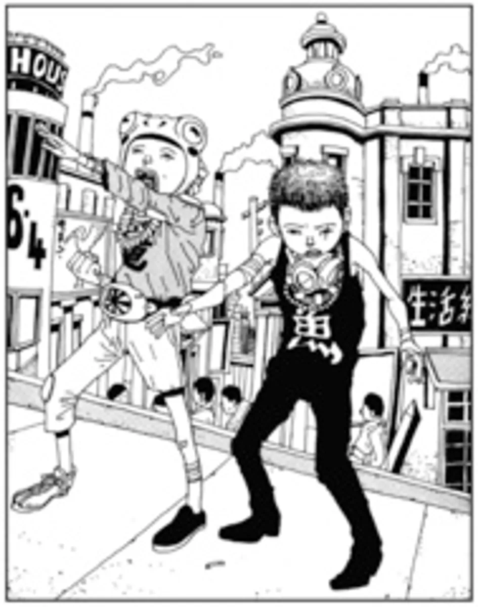 Манга Tekkonkinkreet: Black & White 30th Anniversary Edition (На английском языке)
