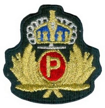 Нашивка Герб с синей короной