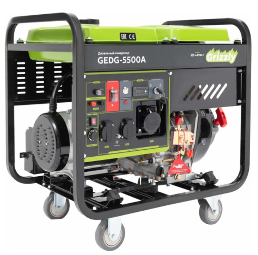 Генератор дизельный Grizzly GEDG-5500A