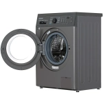 Стиральная машина Samsung WW65AG4S21CX 6.5кг 1200об 45см инвертор пар экобабл темно-серый