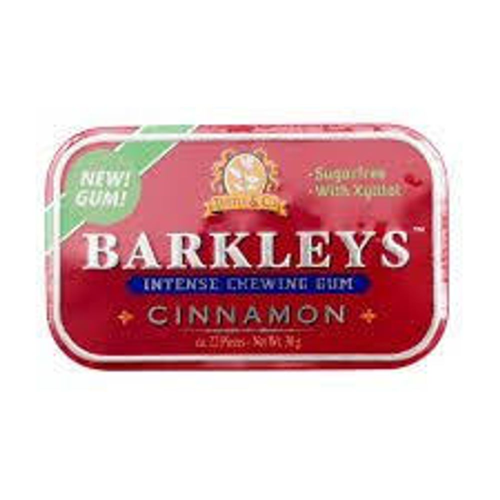 *Жев резинка BARKLEYS Cinnamon 30гр Корица (9) 5732