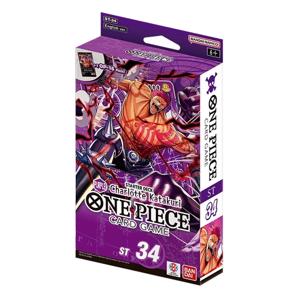 One Piece Card Game - Purple Charlotte Katakuri Starter Deck (ST34)