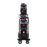 Сварочный полуавтомат FUBAG XMIG 500T DW ПУЛЬС (PULSE) + Подающий механизм ДРАЙВ (DRIVE) XMIG DW ПУЛЬС (PULSE) + Горелка FB 550W 3m + Блок жидкостного охлаждения Cool XMI + Шланг-пакет 5 метров 95 мм2 14 pol с жидкостным охлаждением + Тележка для апп — фото 3