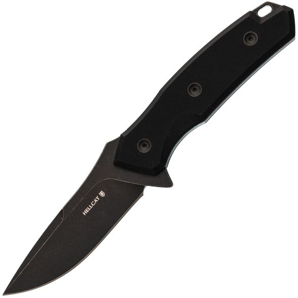 Цена наТуристический нож Mr.Blade Hellcat Covert, сталь AUS-8, рукоять G10, черный