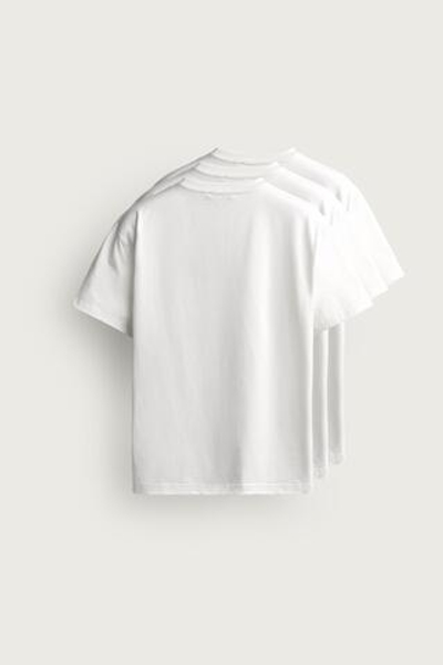 КОМПЛЕКТ ИЗ 3 БАЗОВЫХ ФУТБОЛОК MEDIUM WEIGHT /02 — ZARA