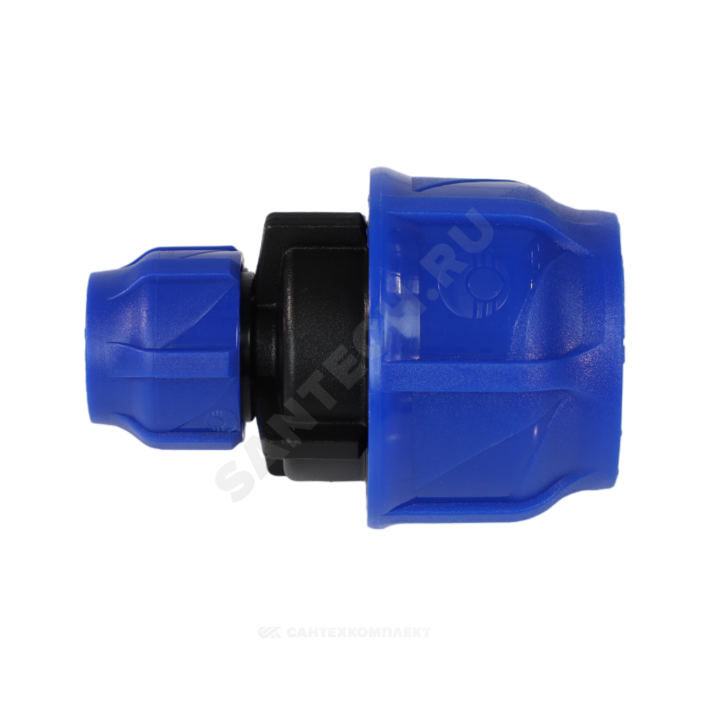 Муфта компрессионная ПЭ переходная Дн 32х20 Ру16 VALFEX 121001213220