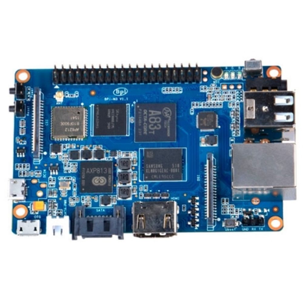 Микрокомпьютер Banana Pi BPI-M3 Микрокомпьютер Banana Pi BPI-M3