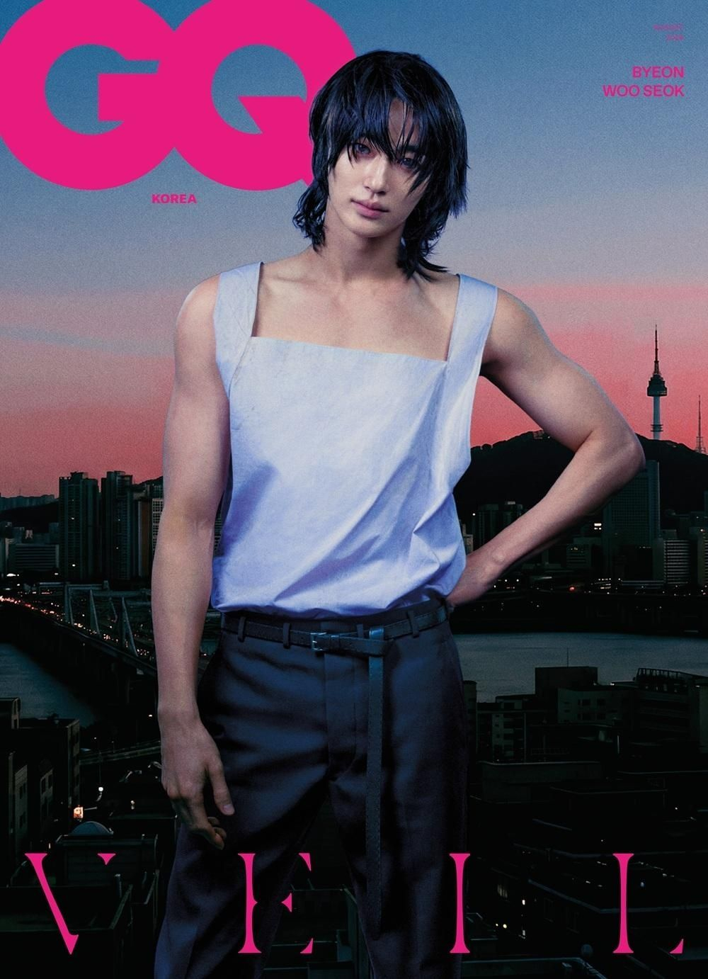 (ПРЕДЗАКАЗ) публикация GQ - 2026.08 BYEON WOO SEOK C Type