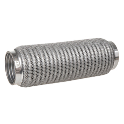 Компенсатор (гофра) выхлопной системы 3х-слойная WIRE MESH 64x250 UNIVERSAL D=64mm L=250mm GANZ GIG05327