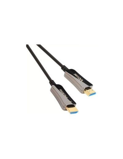 Активный оптический кабель HDMI 19M/M,ver. 2.0, 4K@60 Hz 15m VCOM