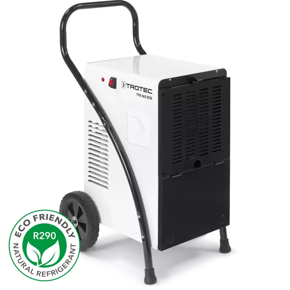 Осушитель воздуха TROTEC TTK 165 ECO мобильный - [до 52 л. за сутки / для S≈90 м²]