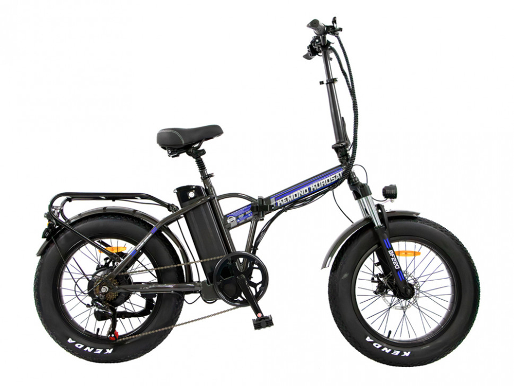 Электровелосипед HIPER KEMONO KUROSAI (R20FAT 500W 48V) складной, 7скор