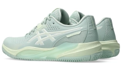 Женские теннисные кроссовки Asics Gel-Challenger 15 Clay - lichen rock/whisper green