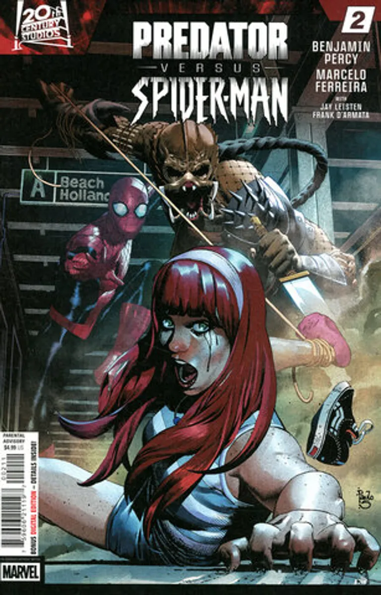 Predator vs Spider-Man #2 (Cover A) 