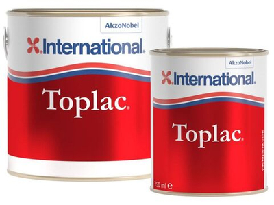Силикон-алкидная эмаль "TOPLAC" красный (011), 0,75 л. (10005550)