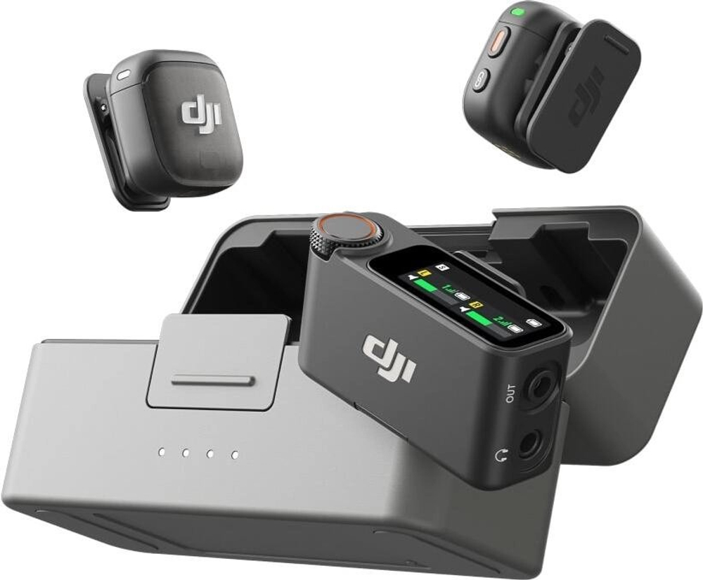 Микрофон DJI Mic 3 (2 TX + 1 RX + Charging Case)