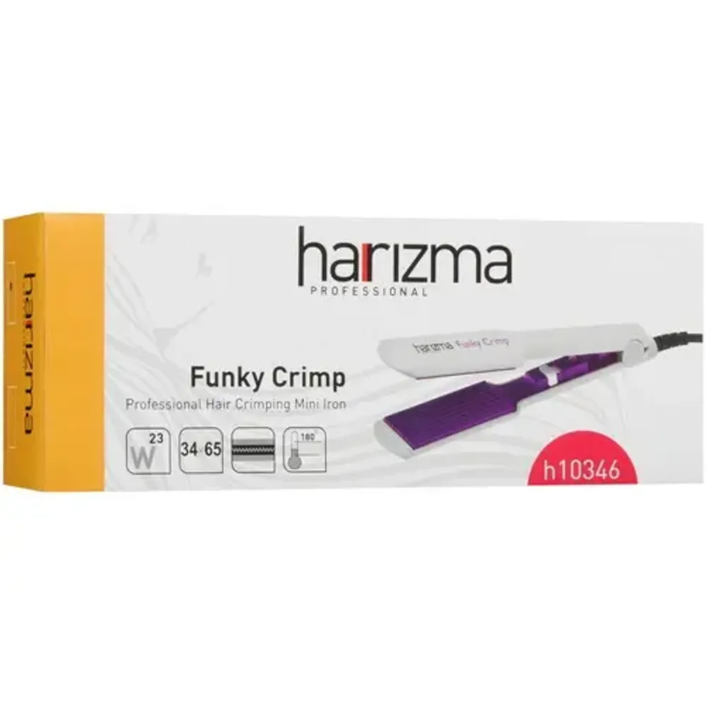 Миниатюрные щипцы-гофре с мелким-шагом Harizma Designer (h10346-16) - 7
