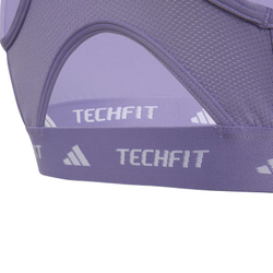 Девчачий бюстгальтер Adidas Techfit Primelift React - magic lilac/white