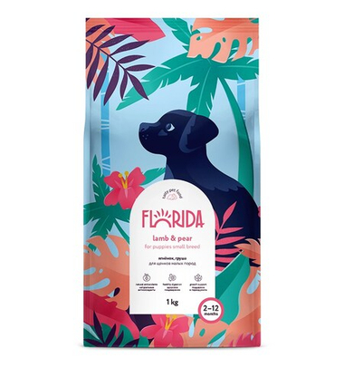 Florida Mini Puppy Ягненок/груша для щенков 3 кг