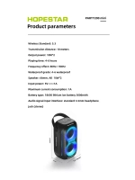 Портативная колонка Party 200 mini - 20 Вт чёрная