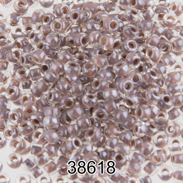 Бисер Preciosa 10/0 (2.3 мм), 500 г, 38618 (Ф421) т.кремовый