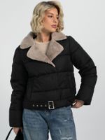 Куртка Дерзкая девчонка (черная) Б16489-4М LT Collection