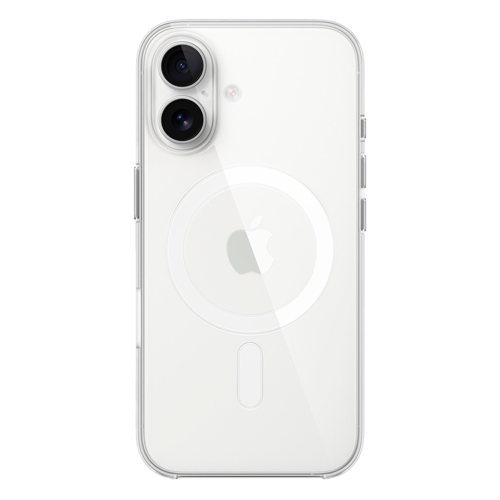 Прозрачный чехол с поддержкой MagSafe Apple Clear Case для iPhone 16